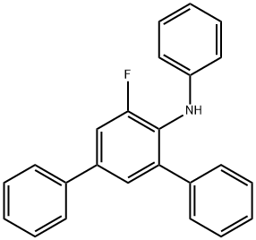 [1,1':3',1''-Terphenyl]-4'-aMine, 5'-fluoro-N-phenyl- Struktur