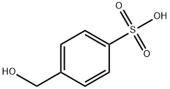 Benzenesulfonic acid, 4-(hydroxymethyl)- Struktur