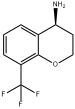 (S)-8-(trifluoromethyl)chroman-4-amine Struktur