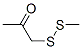 2-Propanone, 1-(methyldithio)- (9CI) Struktur