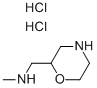 METHYL-MORPHOLIN-2-YLMETHYL-AMINE DIHYDROCHLORIDE Struktur