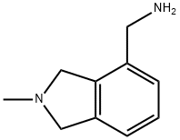 2,3-dihydro-2-Methyl-1H-Isoindole-4-MethanaMine Struktur