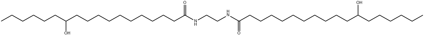 ETHYLENEBIS-12-HYDROXYSTEARAMIDE Struktur