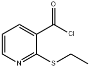 2-(ETHYLTHIO)NICOTINOYL CHLORIDE Struktur