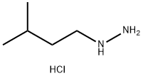 1-isopentylhydrazine hydrochloride Struktur