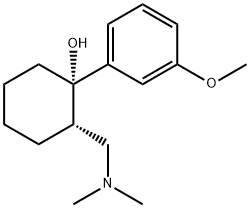 (-)-(S,S)-trans-Tramadol Struktur