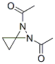 1,2-Diazaspiro[2.2]pentane, 1,2-diacetyl- (9CI) Struktur