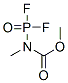 Carbamic  acid,  (difluorophosphinyl)methyl-,  methyl  ester  (9CI) Struktur