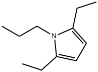 2,5-DIETHYL-1-PROPYLPYRROLE Struktur