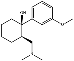 (+)-trans-Tramadol free base Struktur