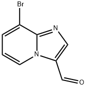 IMidazo[1,2-a]pyridine-3-carboxaldehyde, 8-broMo- Struktur