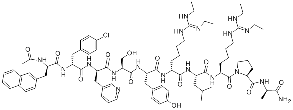 Ganirelix Acetate Structure