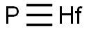 hafnium phosphide Struktur