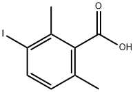 Benzoic acid, 3-iodo-2,6-diMethyl- Struktur