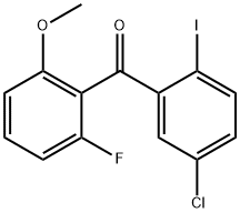 (5-CHLORO-2-IODOPHENYL)(2-FLUORO-6-METHOXYPHENYL)METHANONE price.