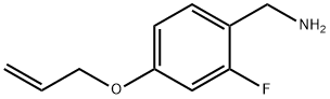 (4-(allyloxy)-2-fluorophenyl)methanamine Struktur