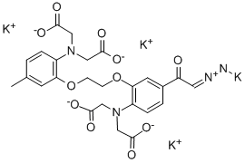 Diazo-2,tetrapotassiumsalt Struktur