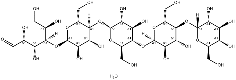 MALTOPENTAOSE HYDRATE Struktur