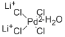 LITHIUM TETRACHLOROPALLADATE(II) HYDRATE price.