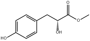 METHYL (R)-2-HYDROXY-3-(4-HYDROXYPHENYL)PROPIONATE Struktur