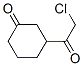 Cyclohexanone, 3-(chloroacetyl)- (9CI) Struktur