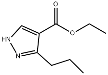 ETHYL 5-PROPYL-1H-PYRAZOLE-4-CARBOXYLATE Struktur