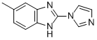 1H-Benzimidazole,2-(1H-imidazol-1-yl)-5-methyl-(9CI) Struktur