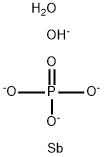 antimony(V) phosphate Struktur