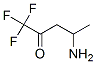 2-Pentanone,  4-amino-1,1,1-trifluoro- Struktur