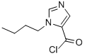 1H-Imidazole-5-carbonyl chloride, 1-butyl- (9CI) Struktur