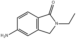 1H-Isoindol-1-one, 5-amino-2-ethyl-2,3-dihydro- Struktur