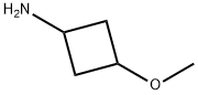 3-Methoxycyclobutanamine Struktur