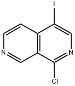 1-Chloro-4-iodo-[2,7]naphthyridine Struktur