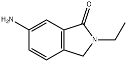 1H-Isoindol-1-one, 6-amino-2-ethyl-2,3-dihydro- Struktur