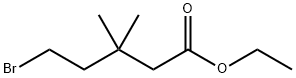 Ethyl 5-bromo-3,3-dimethylpentanoate Struktur