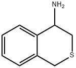 3,4-dihydro-1H-isothiochromen-4-amine hydrochloride Struktur