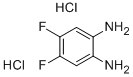 4,5-DIFLUORO-O-PHENYLENEDIAMINE DIHYDROCHLORIDE Struktur