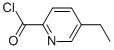 2-Pyridinecarbonyl chloride, 5-ethyl- (9CI) Struktur