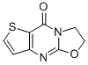 2,3-dihydro-5H-oxazolo(3,2-a)thieno(3,2-d)pyrimidin-5-one Struktur