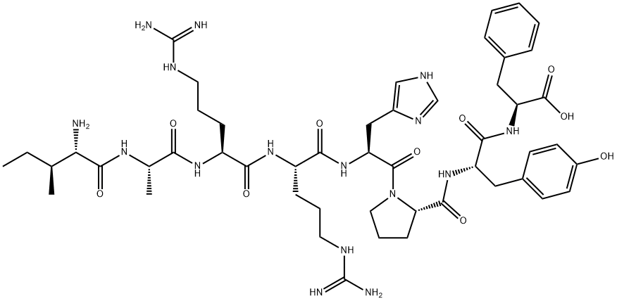 histamine-releasing peptide Struktur