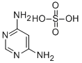 4,6-DIAMINOPYRIMIDINE SULFATE Struktur