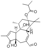 20-OXO-12,20-DIDEOXYPHORBOL 13-ISOBUTYRATE Struktur