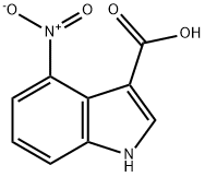 4-NITROINDOLE-3-CARBOXYLIC ACID Struktur