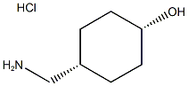 cis-4-(aminomethyl)cyclohexanol hydrochloride Struktur