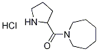 1-Azepanyl(2-pyrrolidinyl)methanone hydrochloride Struktur