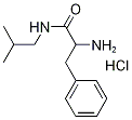 2-Amino-N-isobutyl-3-phenylpropanamidehydrochloride Struktur