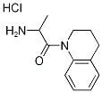 2-Amino-1-[3,4-dihydro-1(2H)-quinolinyl]-1-propanone hydrochloride Struktur