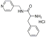 2-Amino-3-phenyl-N-(4-pyridinylmethyl)propanamidehydrochloride Struktur