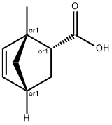 Bicyclo[2.2.1]hept-5-ene-2-carboxylic acid, 1-methyl-, endo- (9CI) Struktur