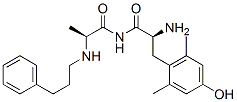 2,6-dimethyltyrosyl-N-(3-phenylpropyl)alaninamide Struktur